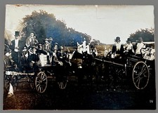 1911 Early Boy Scouts Carnival Photo Fancy Dress Union Jacks Cornwall 6x4 Rare picture