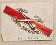 Rare Korean War Combat Artillery Badge Pin - Like CIB  picture