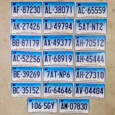 Bulk Lot Of 20 Connecticut License Plates 🔥 20 Random Original Real CT Tags picture
