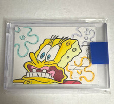 Topps 2025 Chrome SpongeBob 25th Anniv 1/1 Sketch Hard Signed Auto Road MSC-14 picture