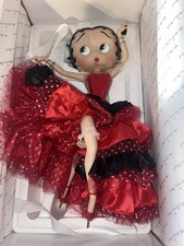 FLAMENCO BETTY BOOP 16’ Porcelain Doll w Stand Danbury Mint 2006 NIB RARE picture