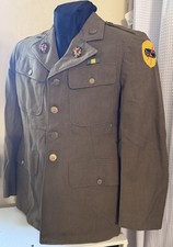 Pre WWII US Army m1926 Spec 8-31C Service Coat  1st Cavalry Regt, 7th CAV BDE picture
