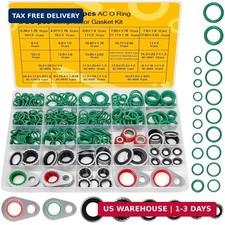 265 Pcs AC O Ring & Gasket Seal Kit for R134a - Durable A/C Compressor Port Seal picture