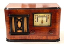 Restored Vintage 1942 Airline Antique Tube Radio. Bluetooth/ipod  Ready picture