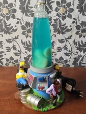 NECA The Simpsons MOTION LAVA LAMP Glow in The Dark Scene 2003 Read picture