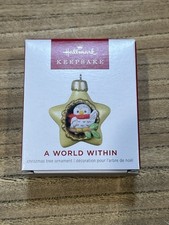 A WORLD WITHIN ~ 8th IN SERIES ~ MINIATURE ~ 2022 Hallmark Keepsake Ornament picture