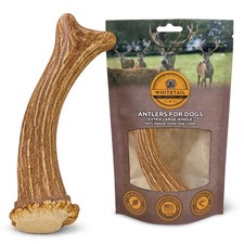 WhiteTail Naturals XL Whole Deer Antler for Extra Large Dogs - 7-8