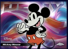 Topps Chrome Disney Collect 2026 Mickey Mouse Helix SSP App Card🔥 picture