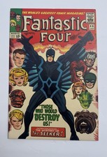 FANTASTIC FOUR #46 - STUNNING NM- 1st App BLACK BOLT 9.6 - 9.8 picture
