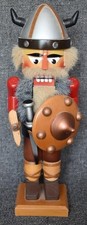 CHARMING VINTAGE STEINBACH VIKING MEDIUM SIZED NUTCRACKER picture