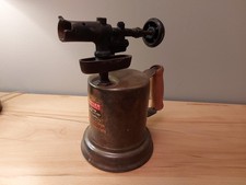 Vintage 1940s-50s Butler Blow Torch Brass Finish w/ Original Label – Industrial picture