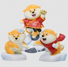 Animal Planet Shiba Inu Gotch 2025 New Year Limited Figurine Designer Toy 3Pcs picture