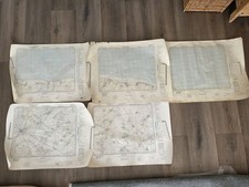 ​WW2 D-Day Lot German Beach Maps Normandy 1944  picture