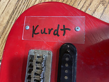 Kurt Cobain Autograph picture