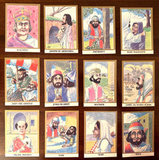 Bible Trading Cards - 164 New Testament Character Cards - RARE - Vintage, 1991 picture