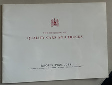 Rootes Products The Building of Quality Cars and Trucks 1963 VERY RARE picture