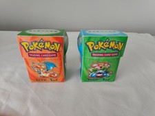 Vintage 1999 Pokemon TCG Deck Box Bundle Charizard & Venusaur WOTC Base set era picture