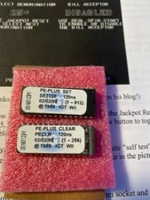 IGT PE and  PE-Plus Video Clear and Set chip w/ instructions Pe+ Set38 OEM picture