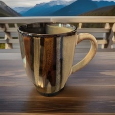 Gibson Elite Tan Brown Black Mug Cup picture