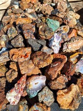 Turkish Agate Rough Premium Quality Natural Raw Rock Lapidary Cutting Material picture