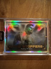 2025 Topps Marvel The Collector- Show Stoppers Hulk Fending Off Fenris /100 picture