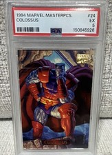 Marvel 1994 Masterpieces Colossus #24 PSA 5 EX Cert 150845926 picture