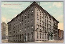 Louisville Kentucky Galt House Hotel Historic Landmark Architecture DB Postcard picture