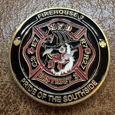 City Of Miami Fire Rescue Challenge Coin Firehouse 7 ‘Pride Of The Southside’ picture