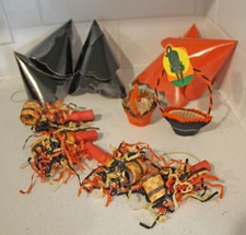 Lot VNTG Halloween Party Hats Noisemakers & Nut Cups picture
