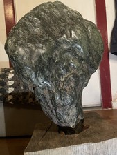 MASSIVE BLUE-GREEN BIG SUR NEPHRITE SPECIMEN, RARE picture