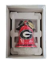 Georgia Bulldogs Football 2004 Christmas Bell Ornament by DANBURY Mint NEW picture