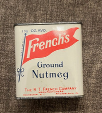 Vintage French's Nutmeg Spice Can picture
