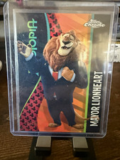 2025 Topps Chrome Disney Zootopia Mayor Lionheart Mickey Mouse Print 19/28 picture
