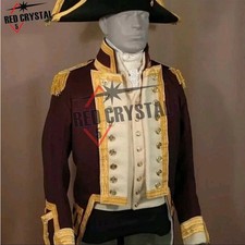 British Royal Navy Captain’s Dress Jacket – 18th Century Napoleonic Uniform picture