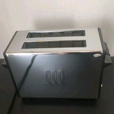 Vtg Toastmaster 2 Slot Toaster Model B700B, Chrome-Plated Made in USA Works picture