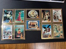 Vintage 1996 Anheuser-Busch Embossed Metal Collector Tin 10 Card Set Budweiser picture