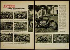 Antique Motorcycle pictorial Merkel/Pierce/Indian/Yale/Pope/Excelsior/Wagner/+++ picture