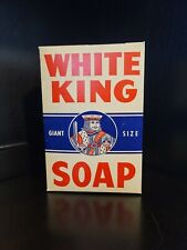 Vintage 1933 Giant Size White King Laundry Soap 2 Pounds 8 Ounces - NOS - New picture
