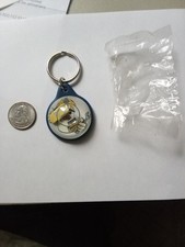 Neat, Old Napa Keychain , Key Ring,Fluid Filled,Floating Car, Napa Gold Filters picture