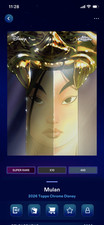 Digital 2026 Disney Collect Chrome Reflections Super Rare SR MULAN 597cc picture