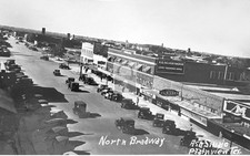 Birds Eye View North Broadway Street Plainview Texas TX - 11x17 Reprint picture