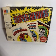 Vintage 1978 Marvel Super-Heroes Card Game Milton Bradley All 39 Cards Dr Doom picture