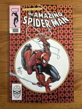 Amazing Spider-Man #1000 Jonathan Uribe ASM 300 HOMAGE TRADE 🔥 picture