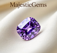 3 Ct Natural Blue Diamond Cushion Cut VVS1 D Grade Certified 1 Free Gift picture