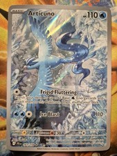 Articuno Secret Rare Pokemon Card, Journey Together, 161/159 picture