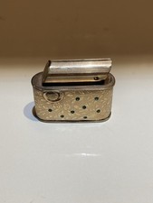 Vintage Reqel Art Deco Gold Tone Lighter. With Stones picture