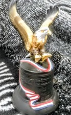 Patriotic Eagle on Liberty Bell picture