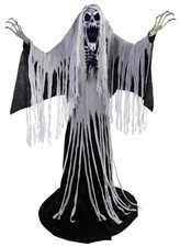 7' Animated Towering Wailing Soul Halloween Decoration picture