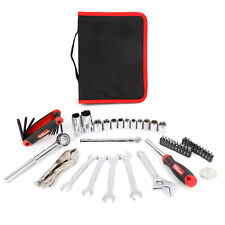 51-Piece Auto and Motorcycle Mechanic's Tool Kit picture