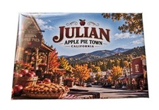 Julian California Apple Pie Town Fridge Magnet Souvenir Refrigerator Travel Gift picture